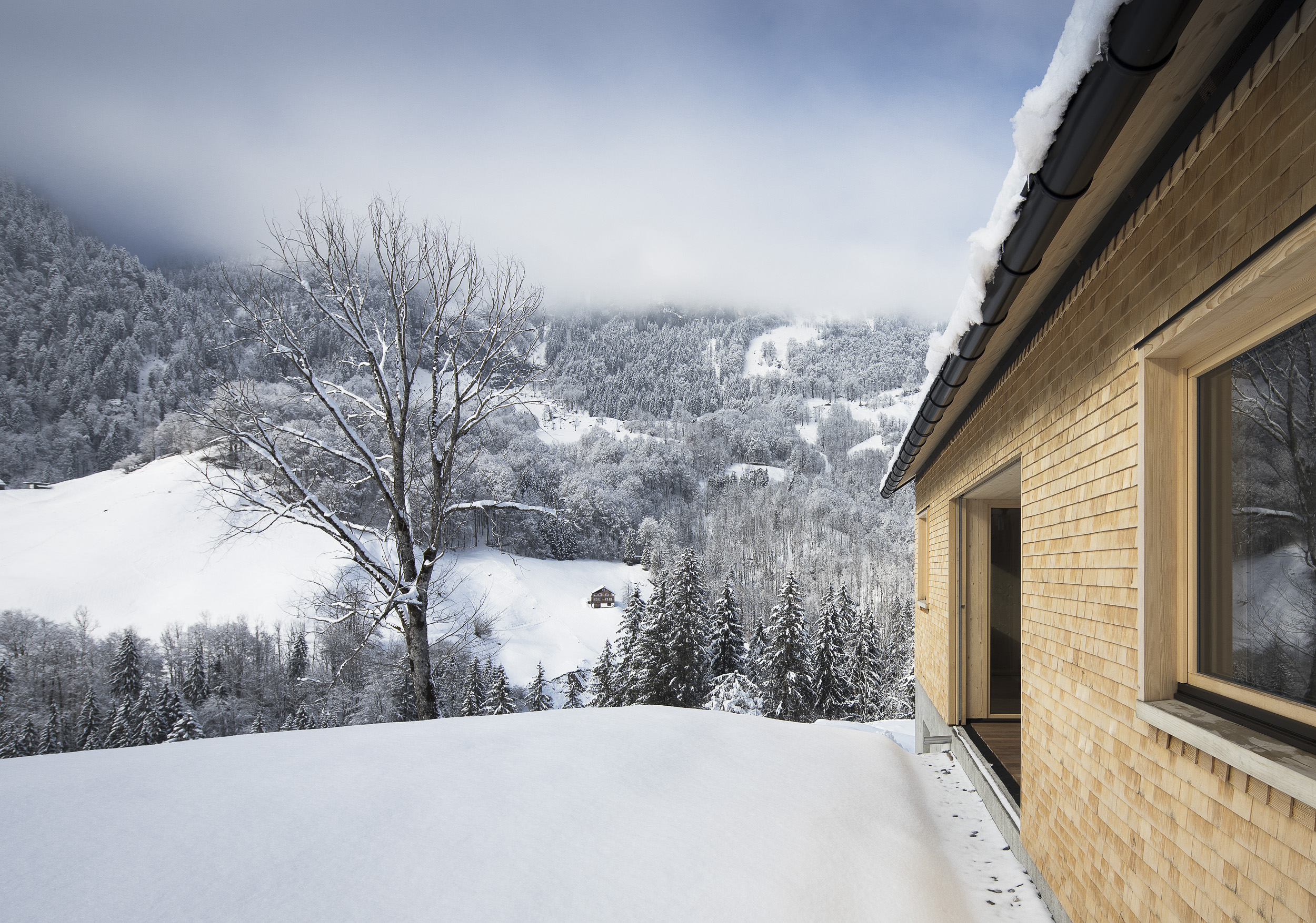 Vorsäß 木屋的创新设计-14