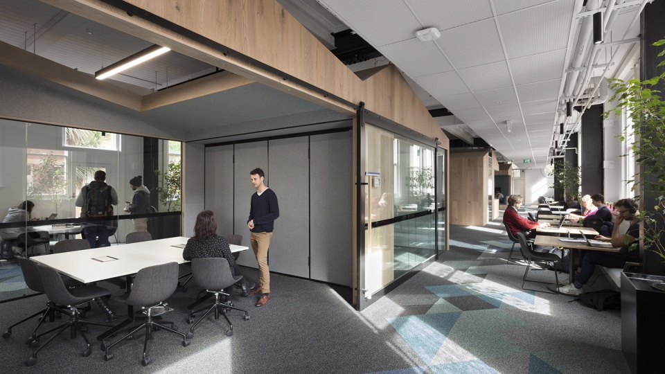 墨尔本大学工程学院研讨空间改造-33