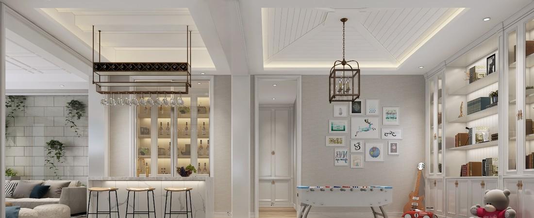 
苏州子时别墅装饰-豪门府邸美式风格 -10