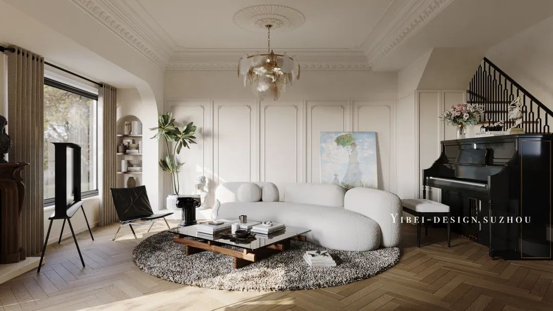 法式复古梦宅丨中国苏州丨一贝设计-5