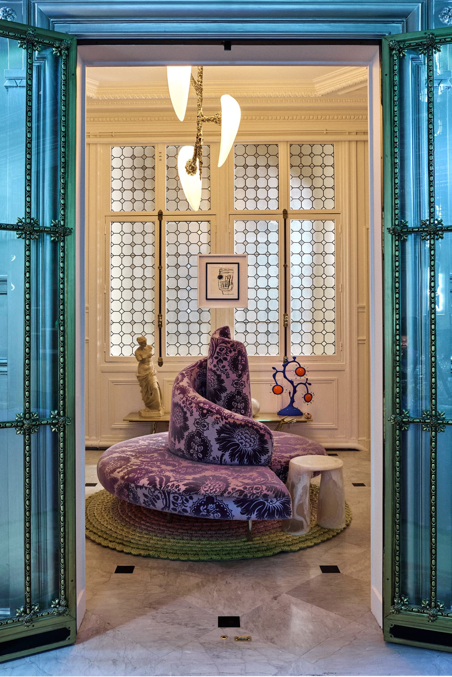 Uchronia对时尚设计师Eli Mizrahi巴黎公寓的改造丨法国巴黎-10