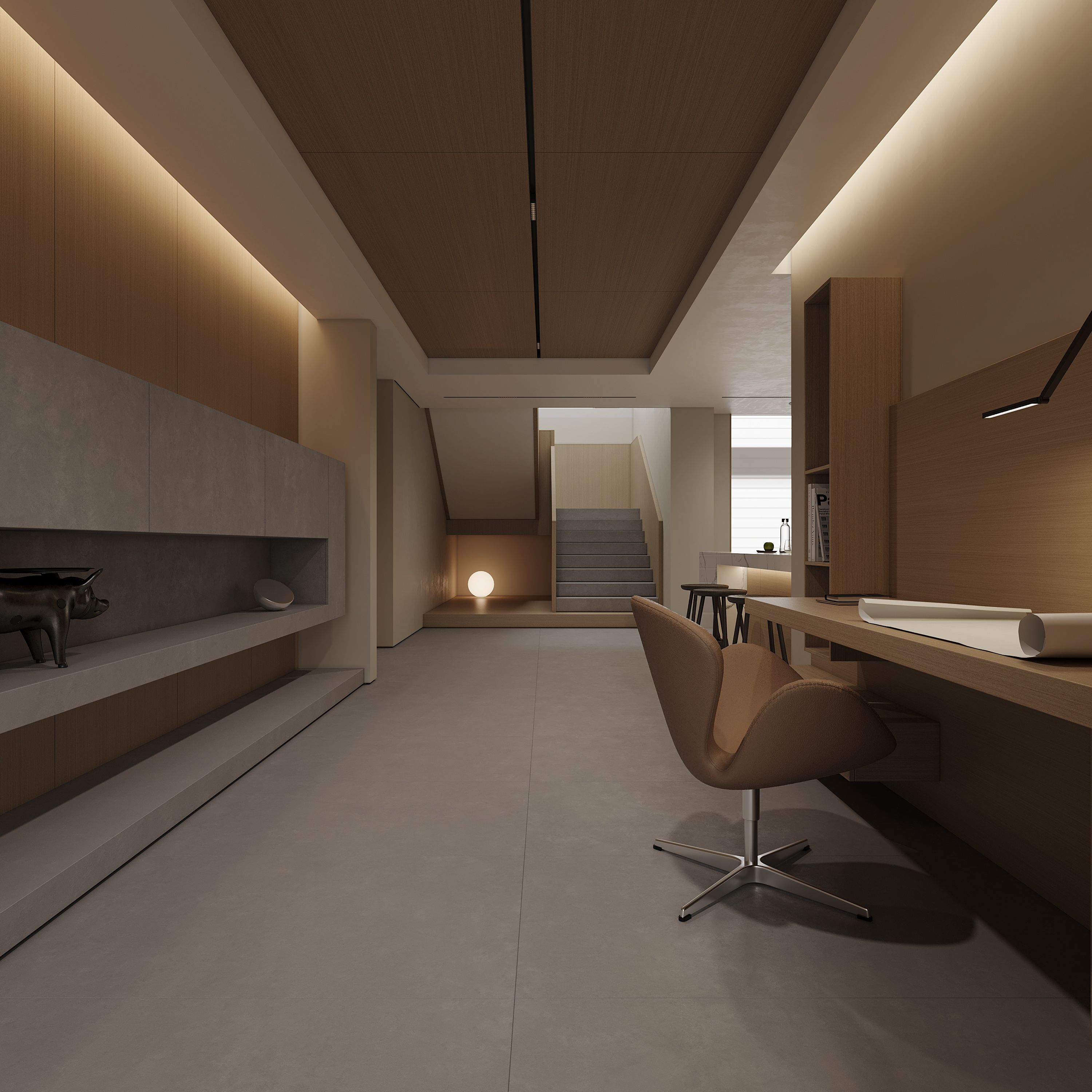 现代复式客餐厅丨中国南宁-15