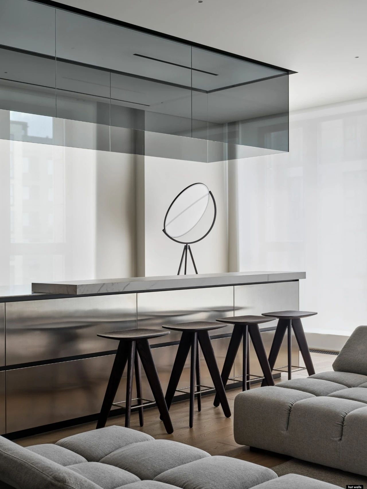 PR140 单身公寓设计丨俄罗斯莫斯科丨HOT WALLS-11