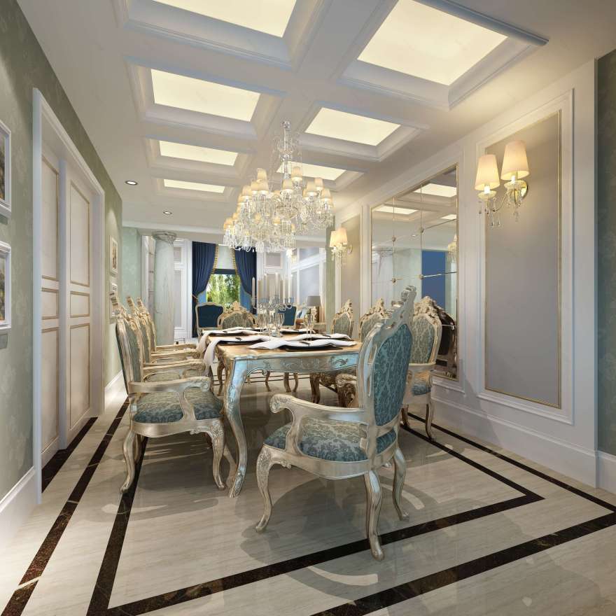 沈育晖雅致法式样板房-9