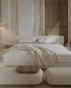 Japandi minimalism Bedroom