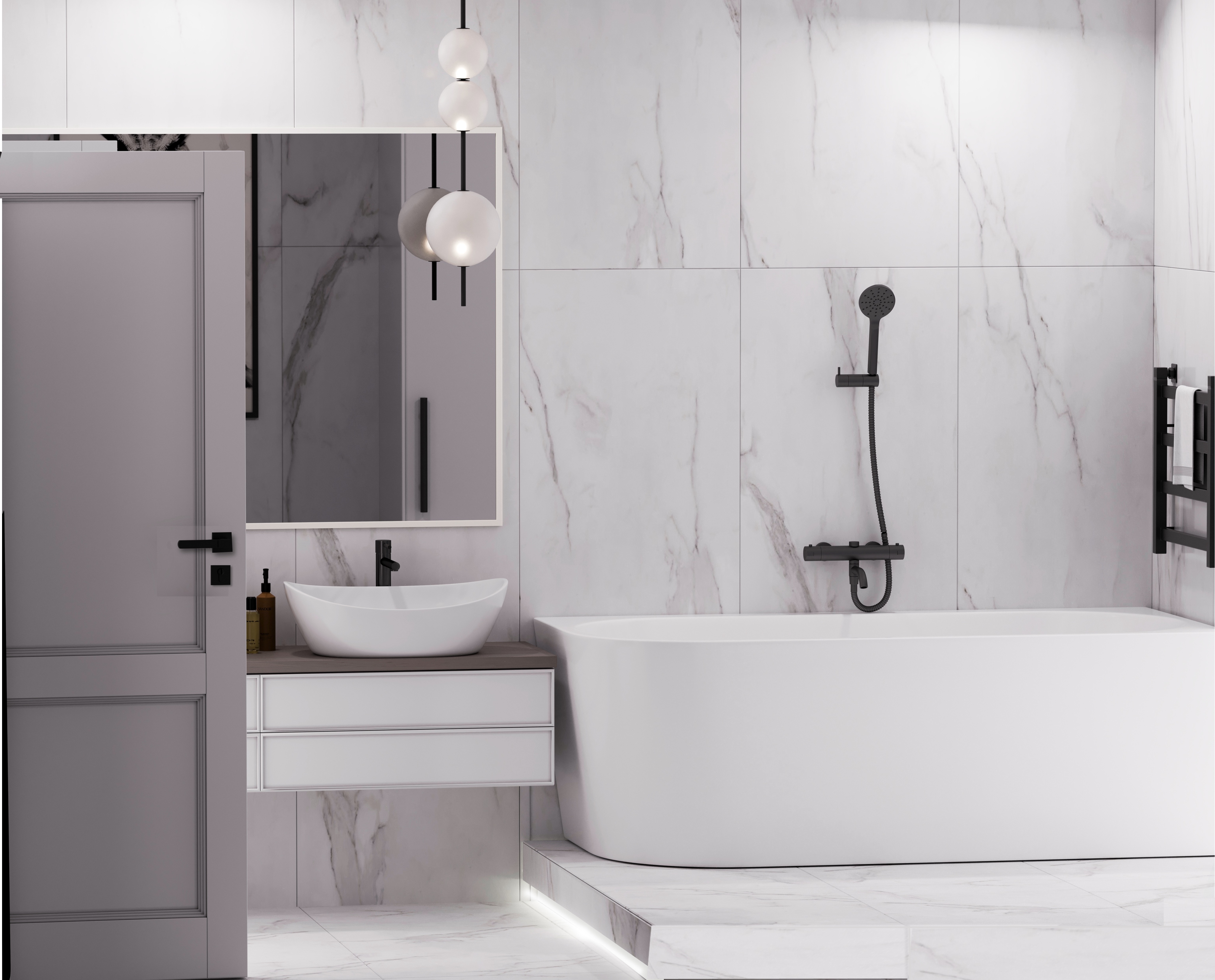 2 этаж квартиры с выходом на террасу-4