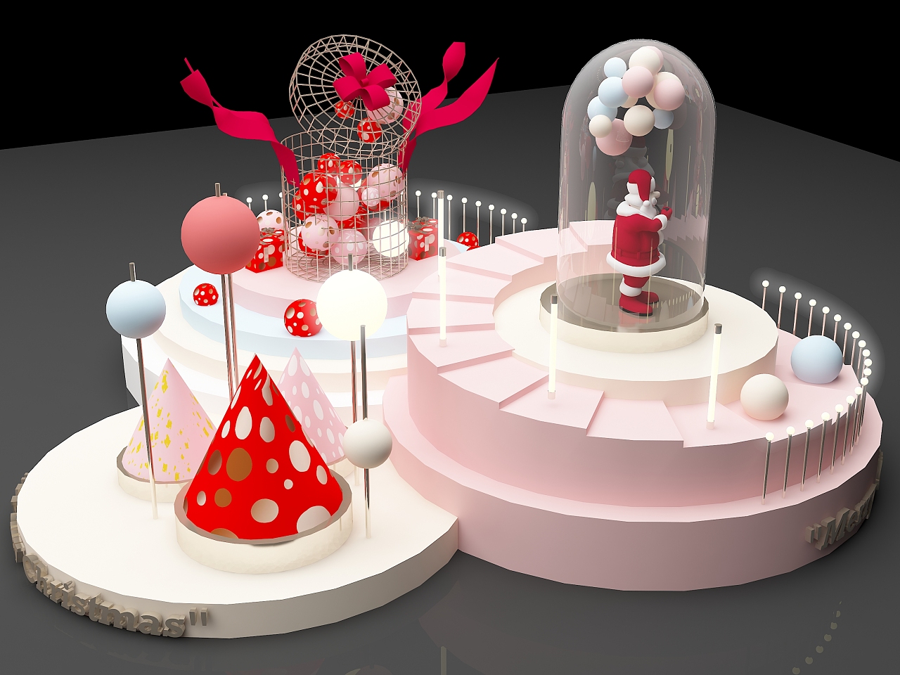 “有你的圣诞节”|空间|展陈设计|渡非_原创作品-9