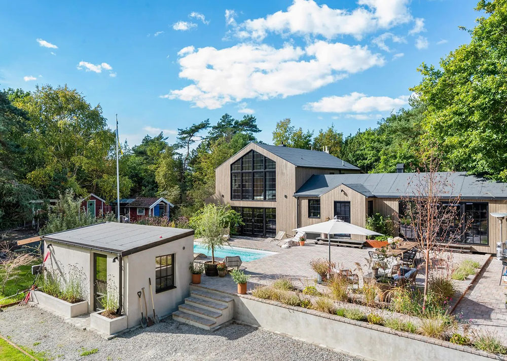 瑞典现代木屋别墅，现代与复古的完美融合-29