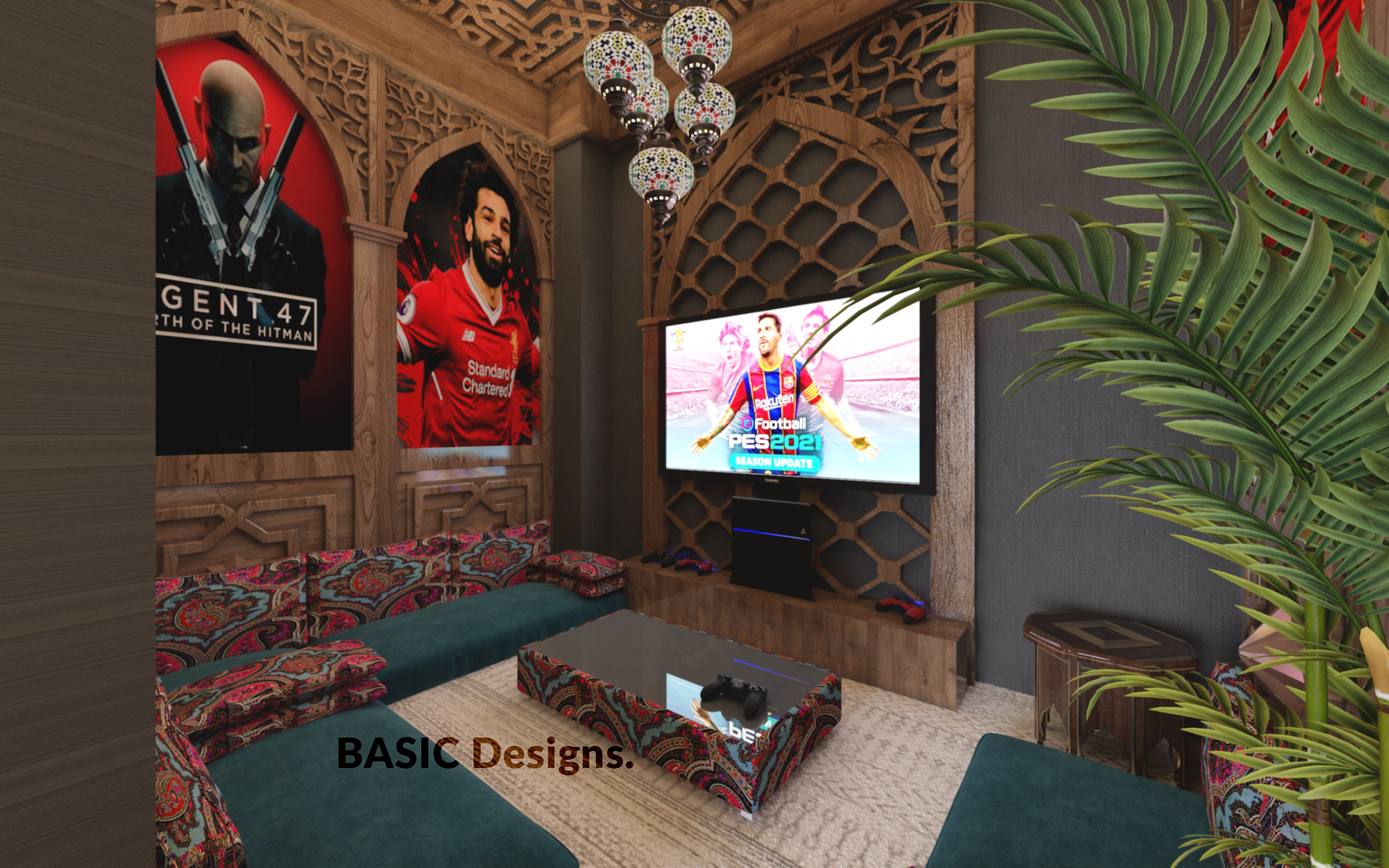 奥马尔大叔咖啡馆与游戏厅丨埃及丨BASIC STUDIO DESIGNS-15