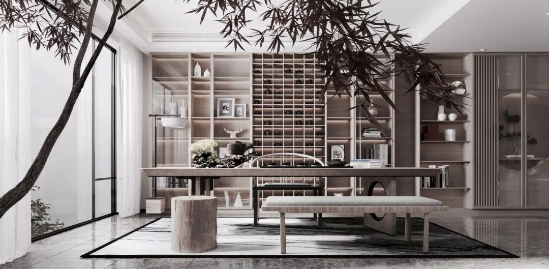 金科·九曲河新中式禅意家居丨彭华设计团队-0