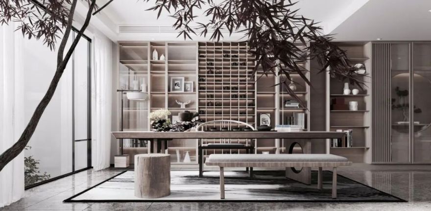 金科·九曲河新中式禅意家居丨彭华设计团队-0