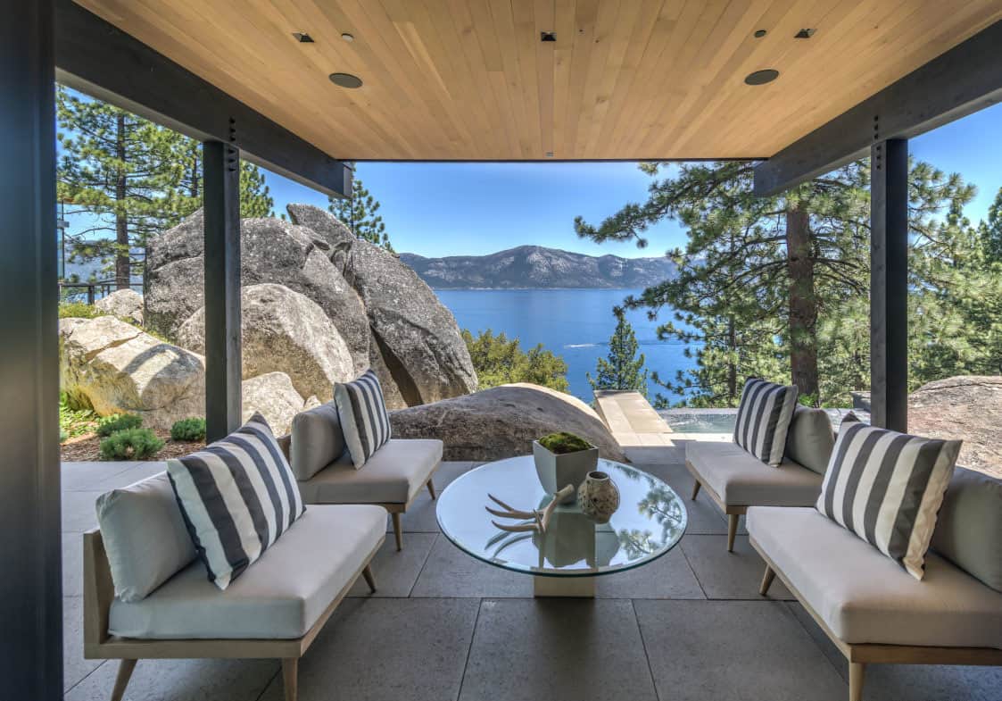 An extraordinary lakefront mountain house with idyllic views of Lake Tahoe-35