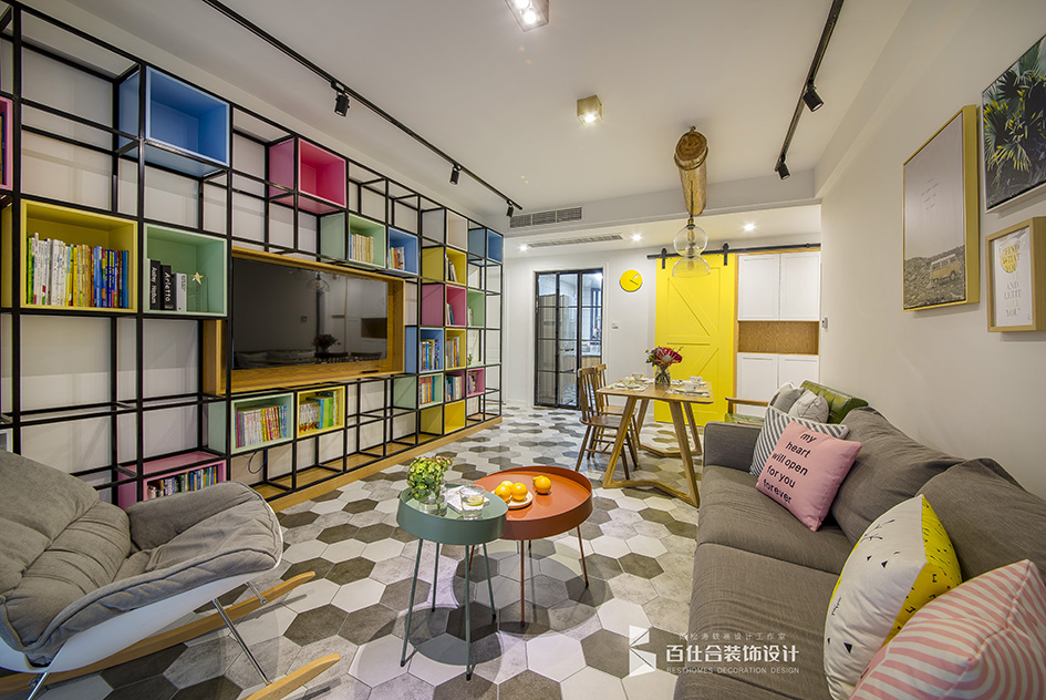 《时光倾城》 | 一家七口的多功能温馨家居设计-23