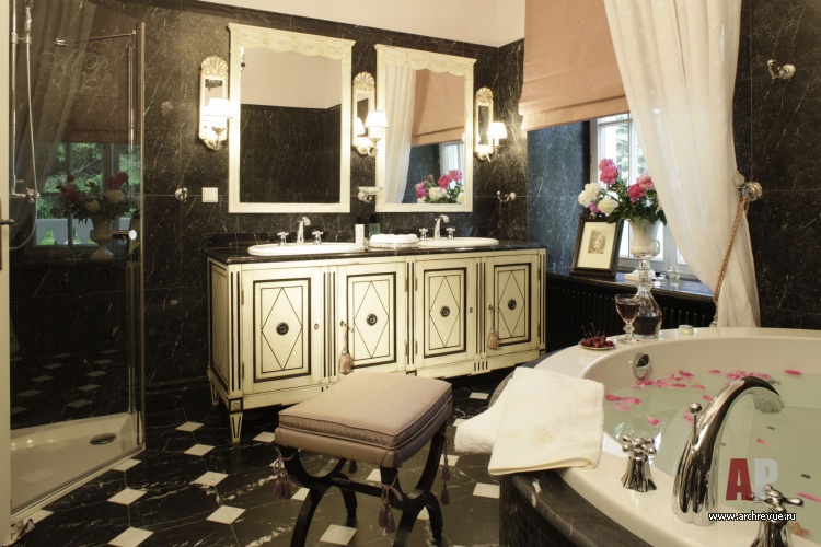 俄罗斯帝国风格庄园室内设计丨Нестерова Юлия-61