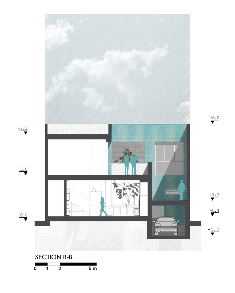 蓝院住宅的简约魅力-23