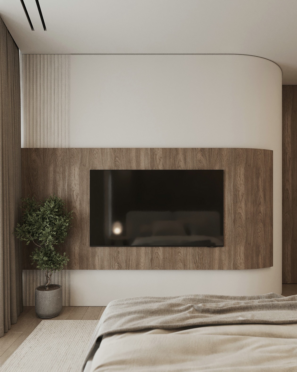 100㎡简约风住宅设计-15