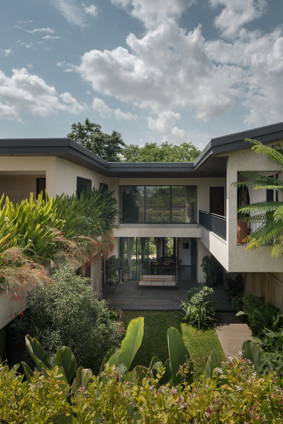 度假别墅丨印度班加罗尔丨4Brick Studio-5