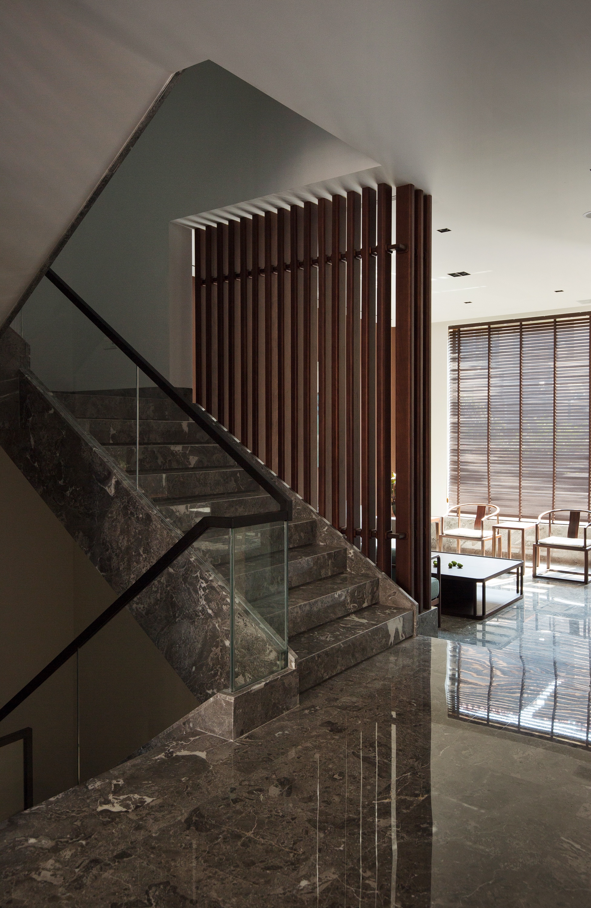 翡翠蓝湾别墅丨铭筑装饰-23