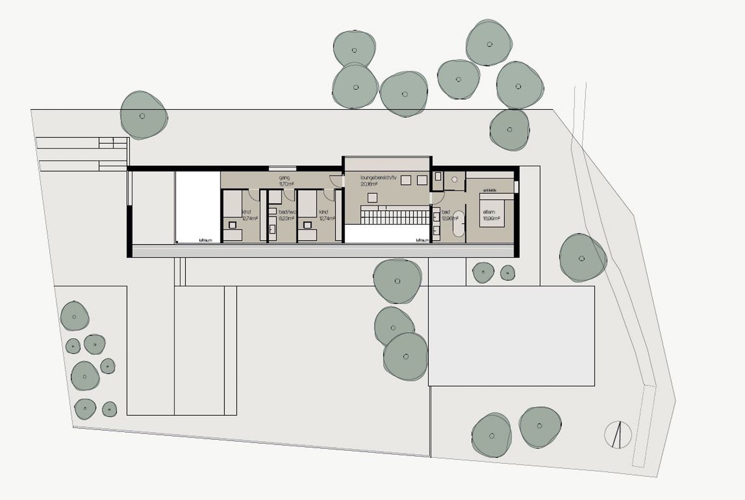 Two storey house that reveals differentiated building sculptures in Mils, Austria   Page 2 of 2   CAANdesign  Architecture and home design blog-4