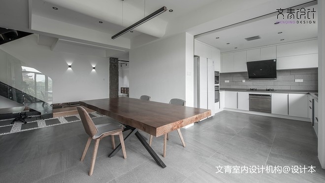 40万元复式130平米装修案例·效果图  《空境》-13