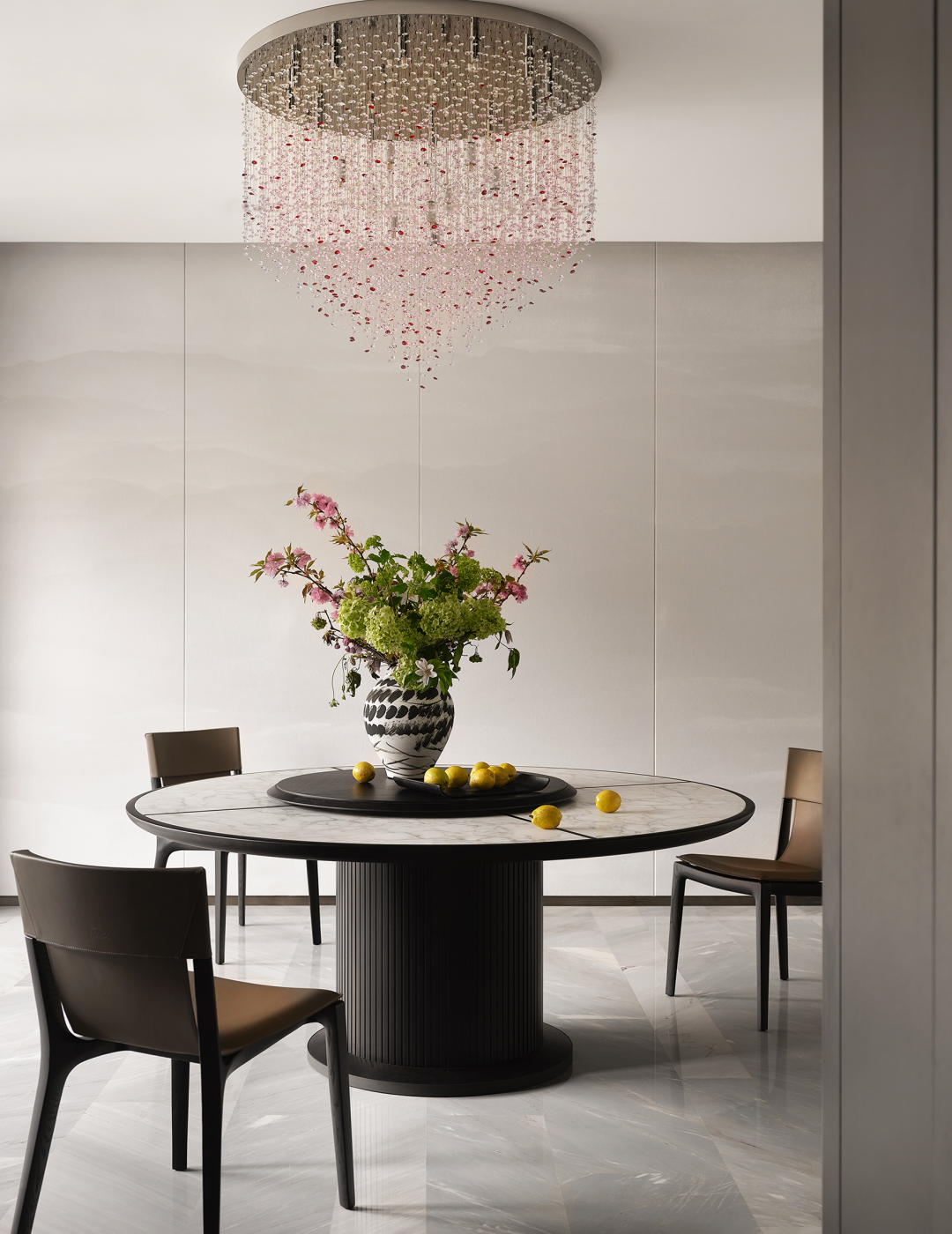 银杏汇湘湖天境 新中式挑空别墅丨中国杭州丨H.N.LIN空间美学馆-85