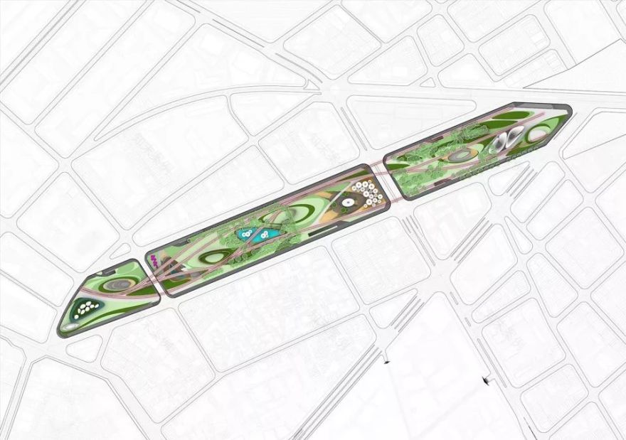 越南胡志明市中央公园设计 | 历史、生态与未来交通的融合-19