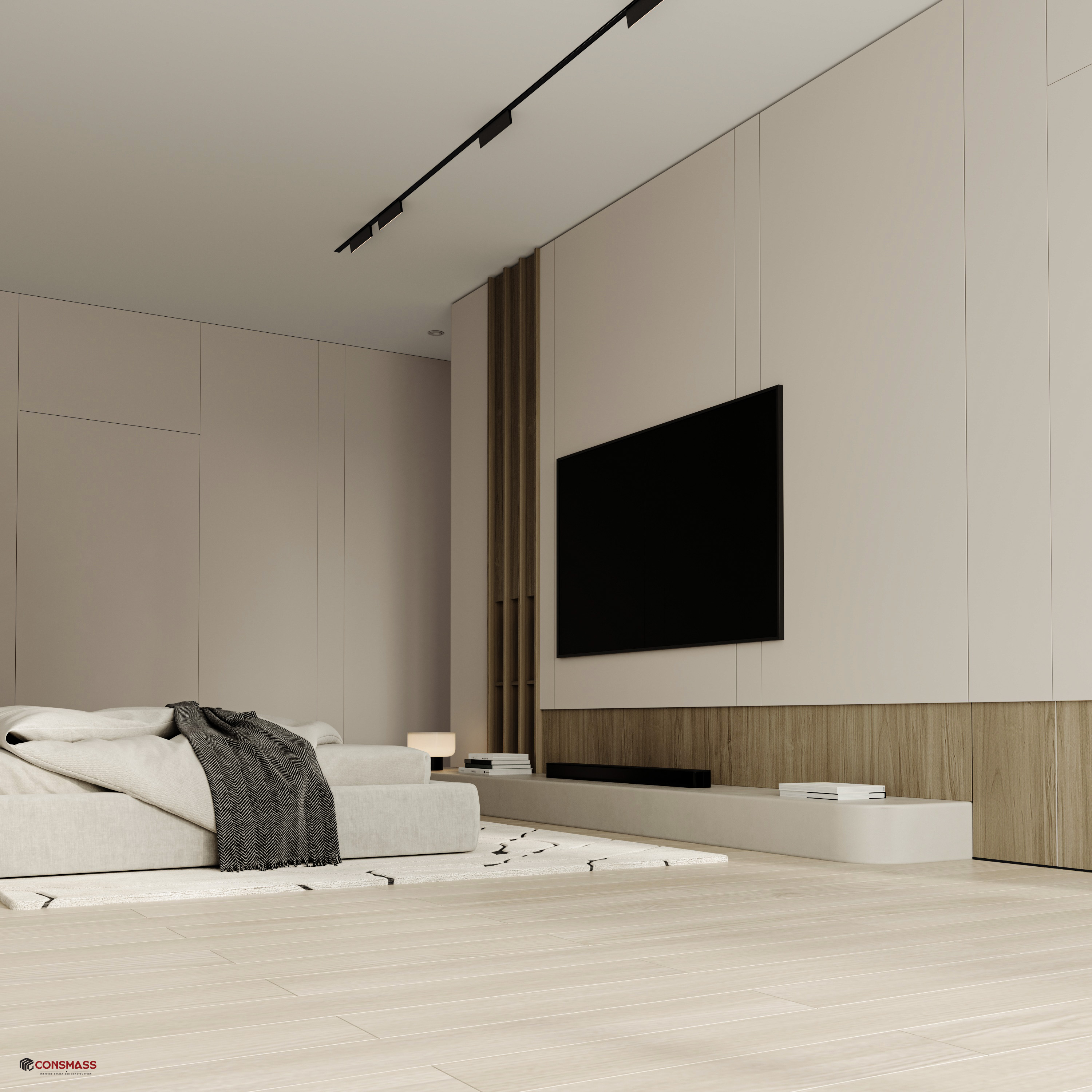 主卧,更衣室及毛毯收纳区设计丨埃及-9