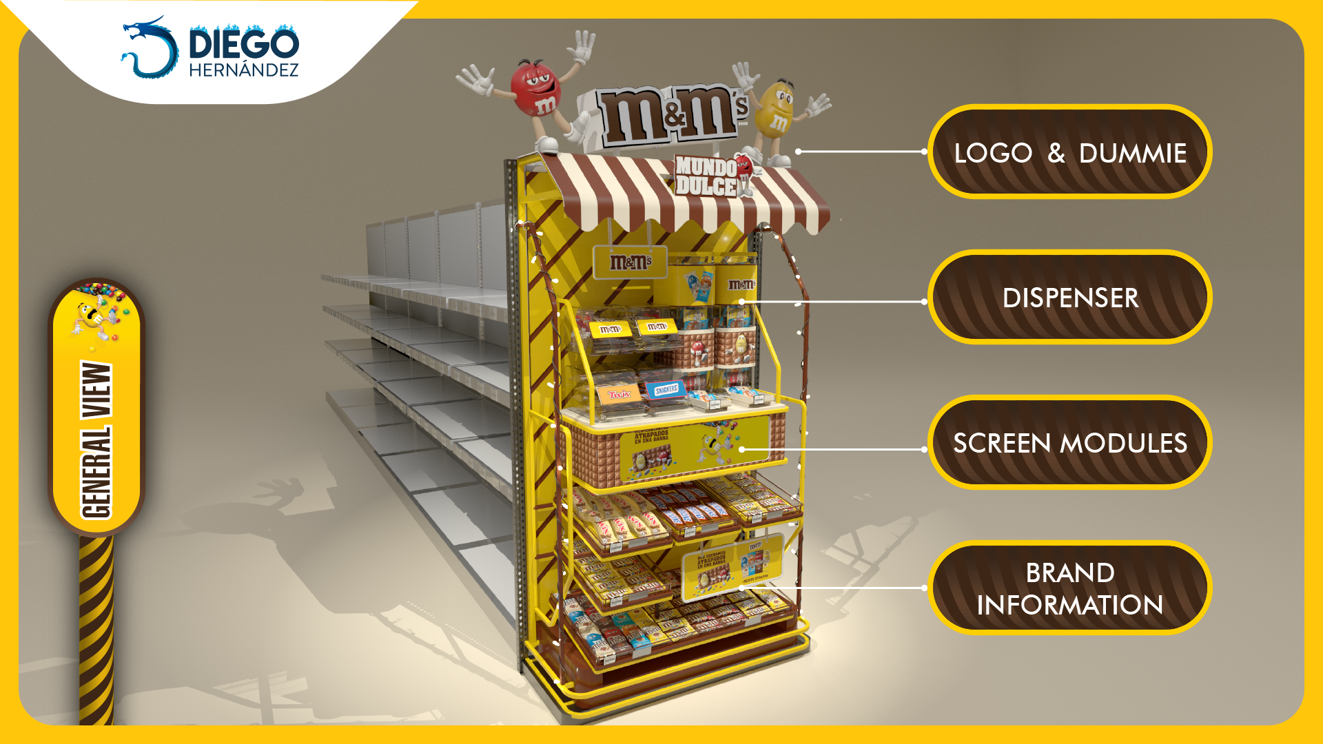 m&m´s GONDOLA END-1