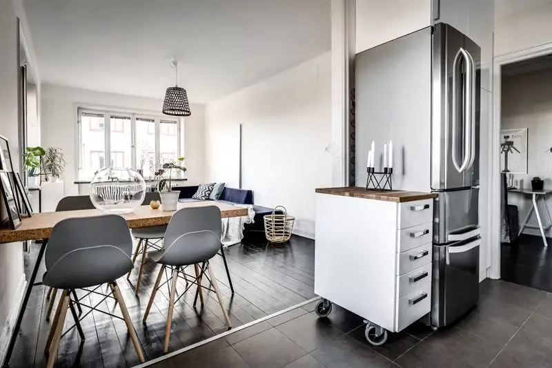 自然元素装点的瑞典城市公寓-12