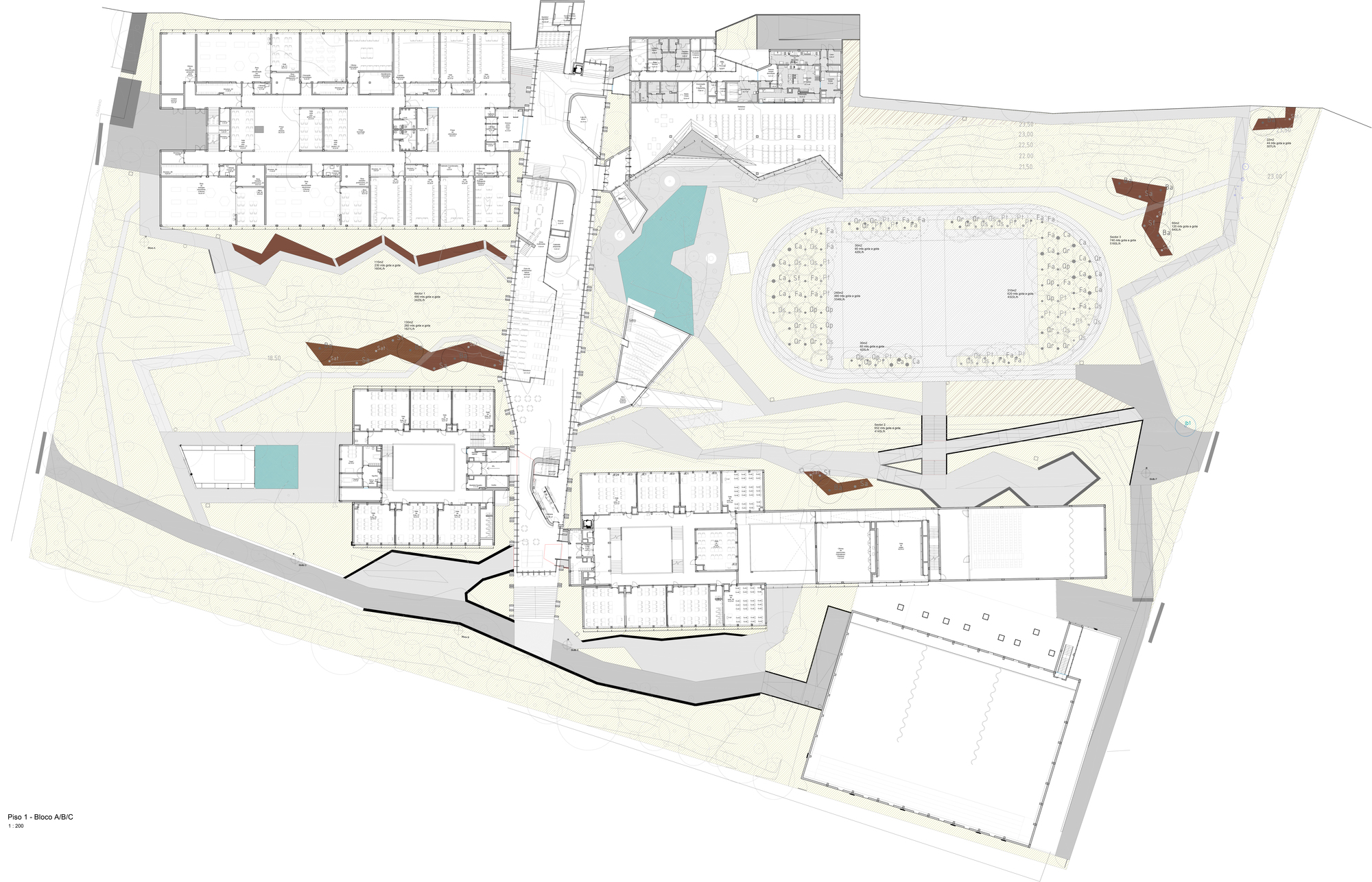 Barcelos High School / Cerejeira Fontes Architects-18