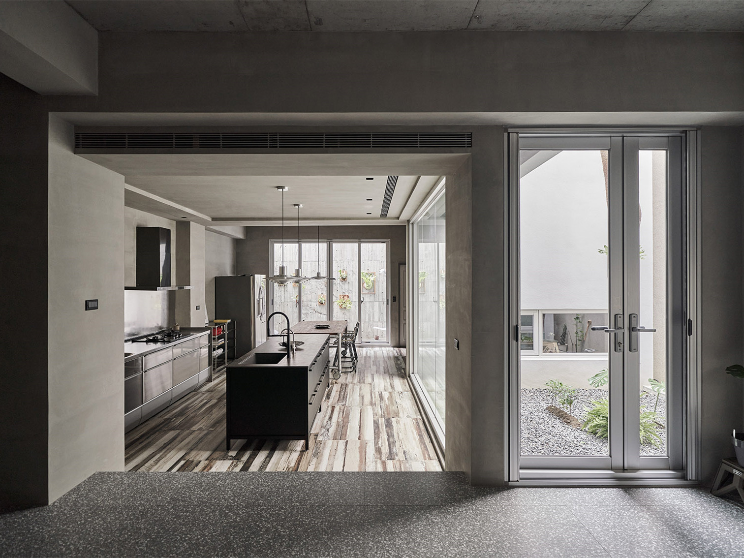 高雄透天厝裡的三合院住宅丨中国高雄丨HAO Design-3