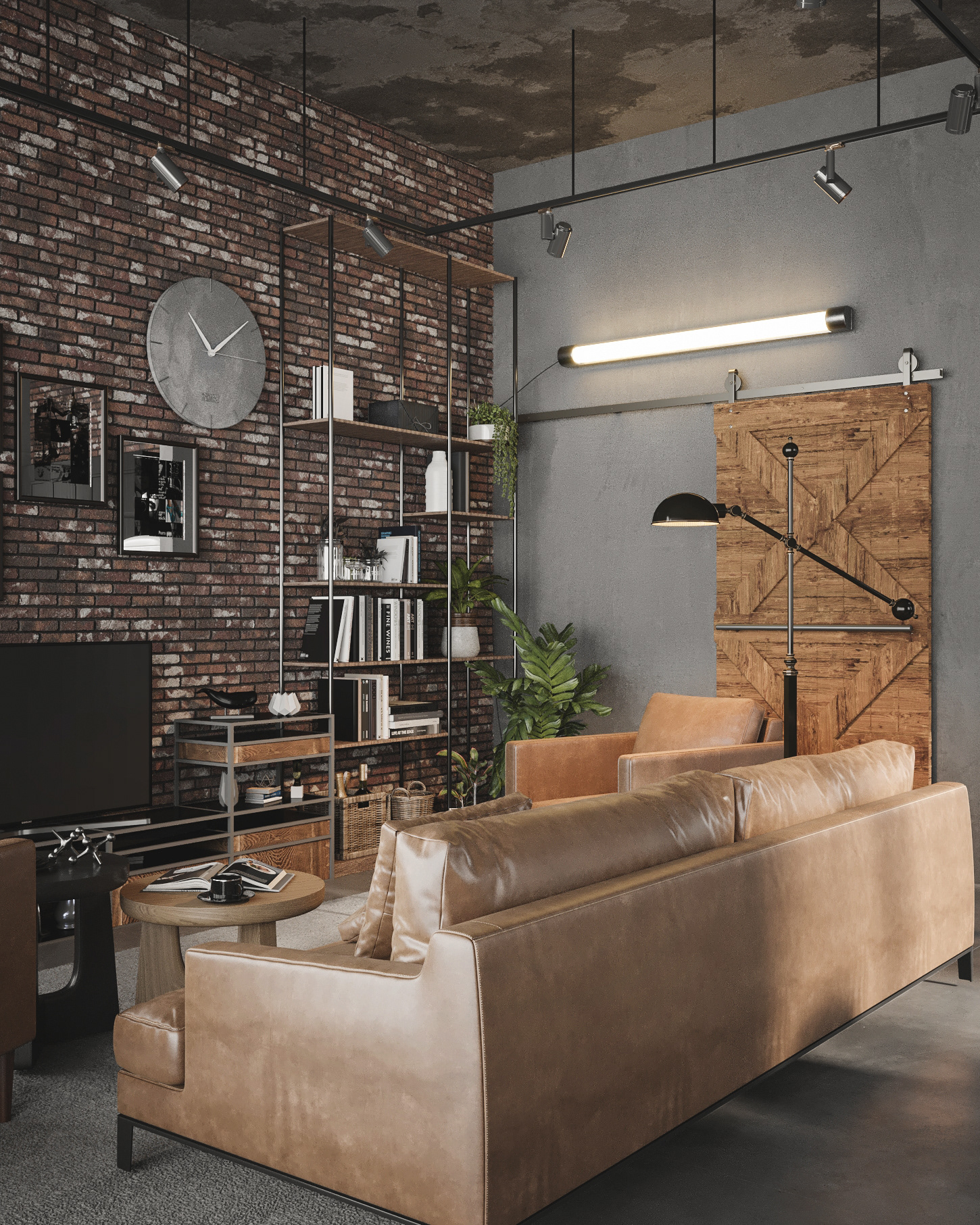 工作室工业风格丨Youssef Mohamed Awad-12