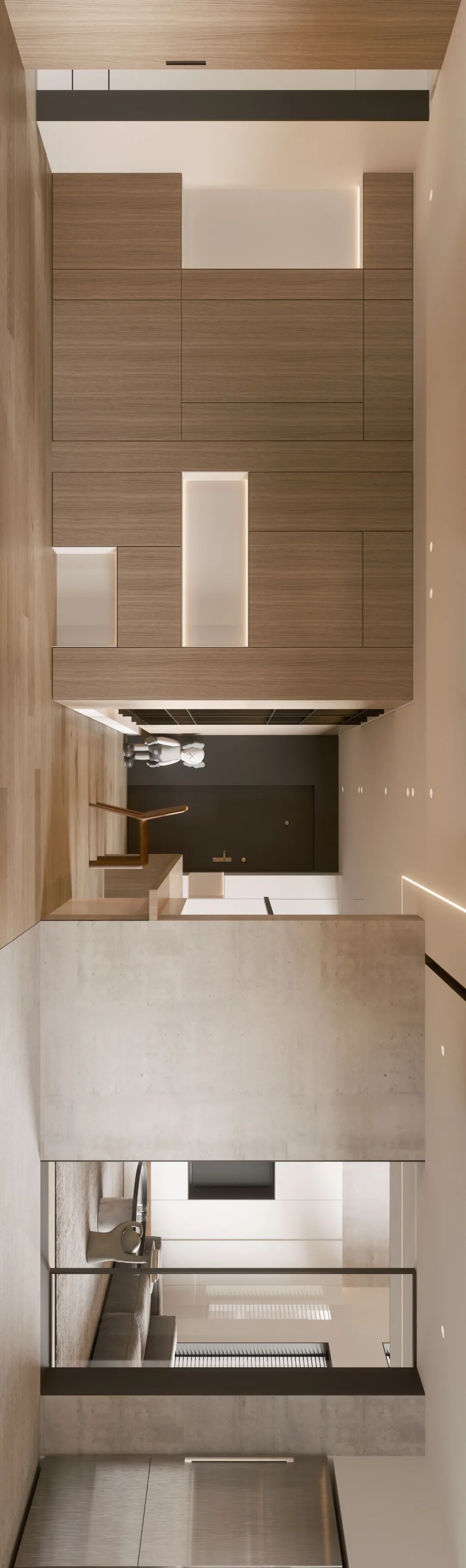 包头的 140m2 现代简约 loft公寓-18