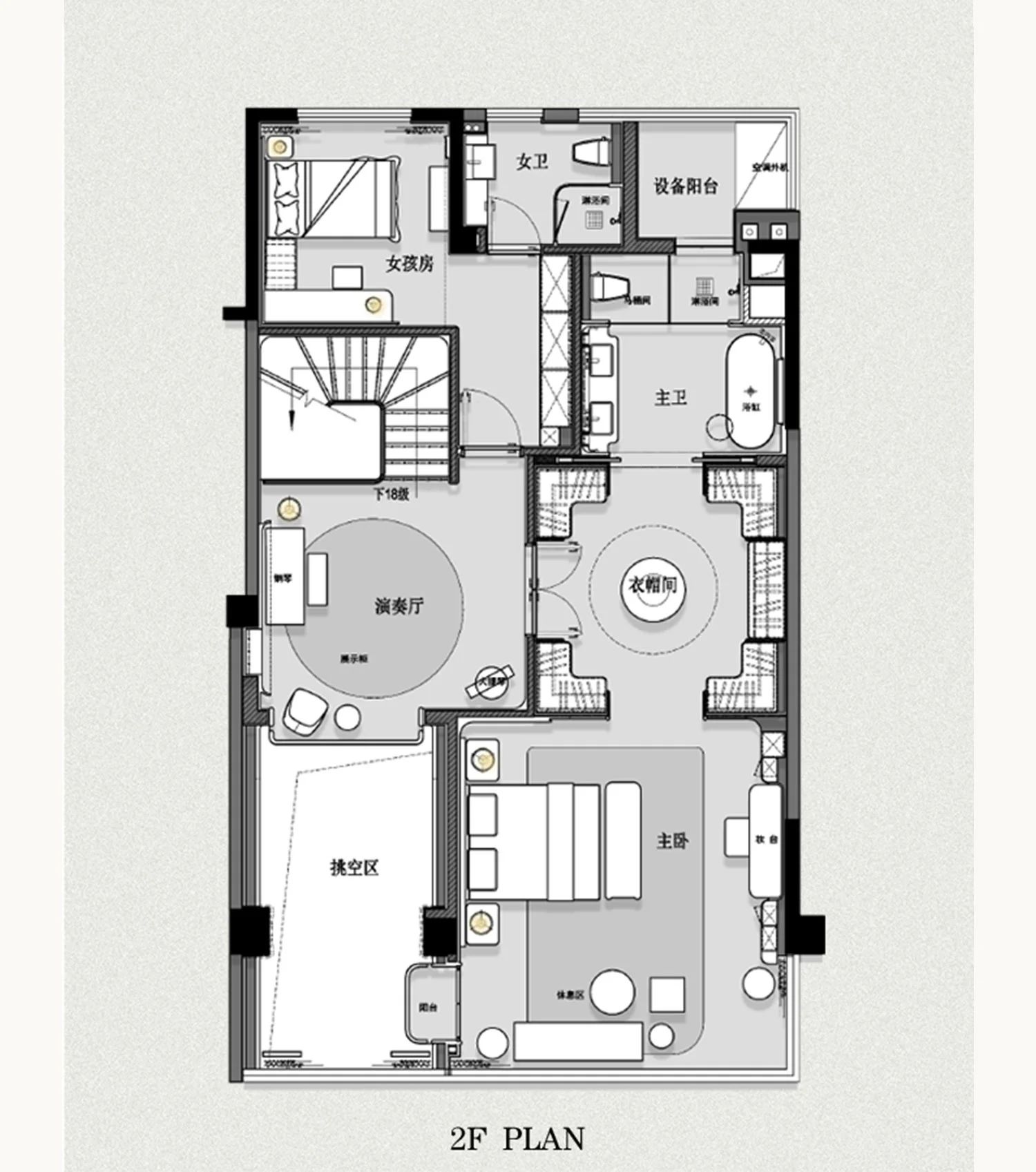 扬州中海・九樾院子209中叠户型丨中国扬州丨华奕设计（HuaYi Design）-76