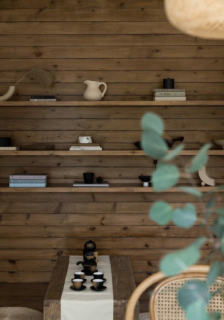 山与湖别墅 | 自然舒适的原木度假空间-28