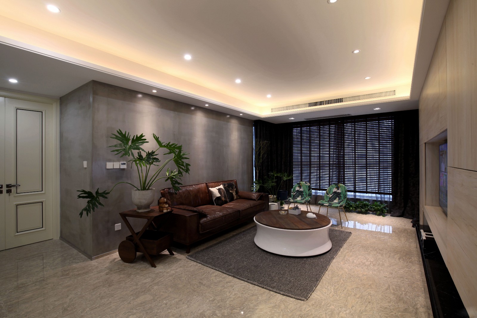 150㎡邯郸御景江山刘宅  艾美空间设计-5