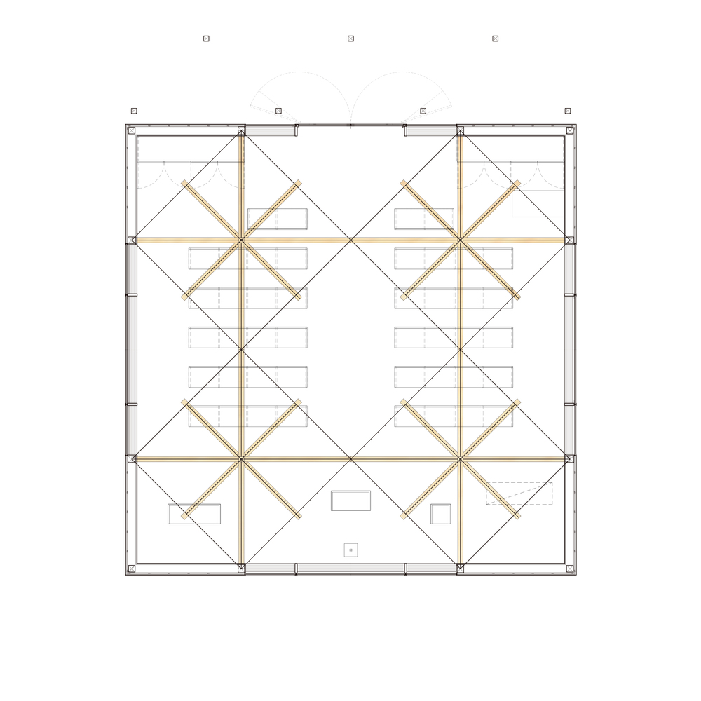 日本木制哥特式礼拜堂·Agri Chapel-27