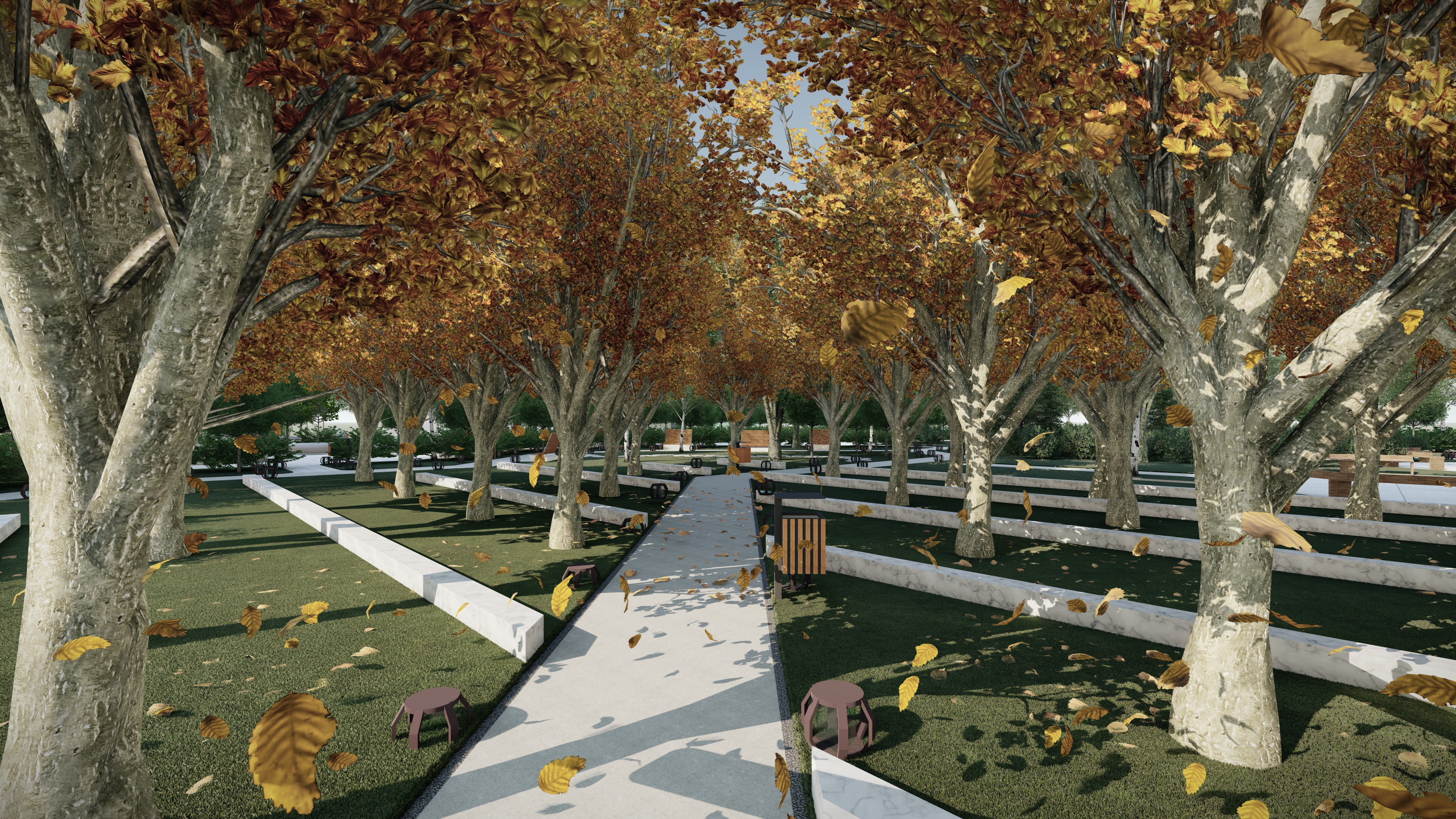 长沙市融城花园广场改造设计丨中国长沙丨湖南师范大学美术学院环境艺术专业-32