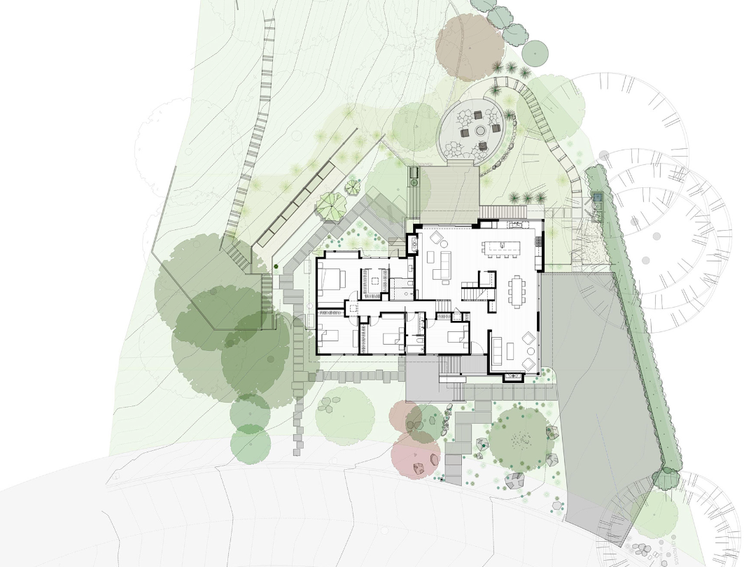 加利福尼亚州拉斐特独栋奢宅翻新设计丨美国加利福尼亚丨ODS 建筑,Huettl 风景园林-45