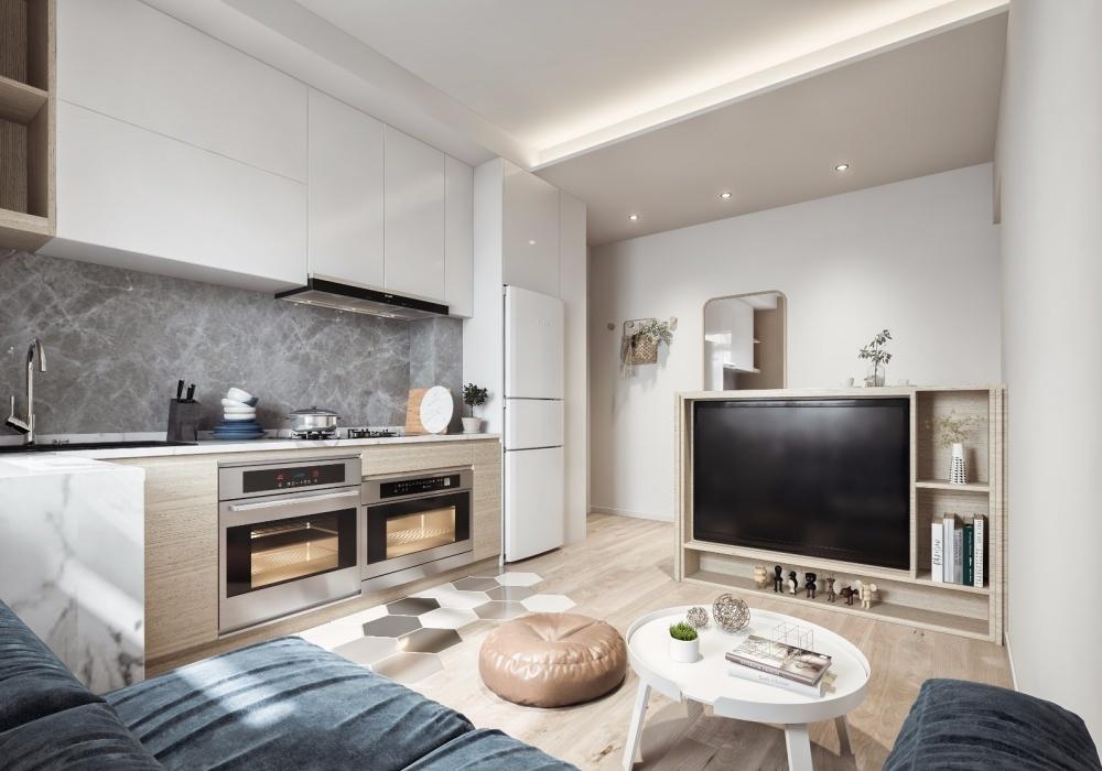 多功能空间设计,打造低调内敛家居风格-21