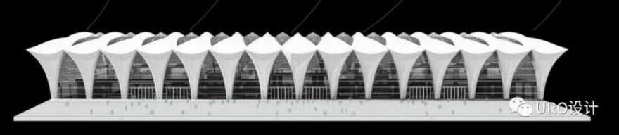 阿勒泰轻盈“天鹅”机场 | 自然采光与白色梦幻空间的完美结合-7