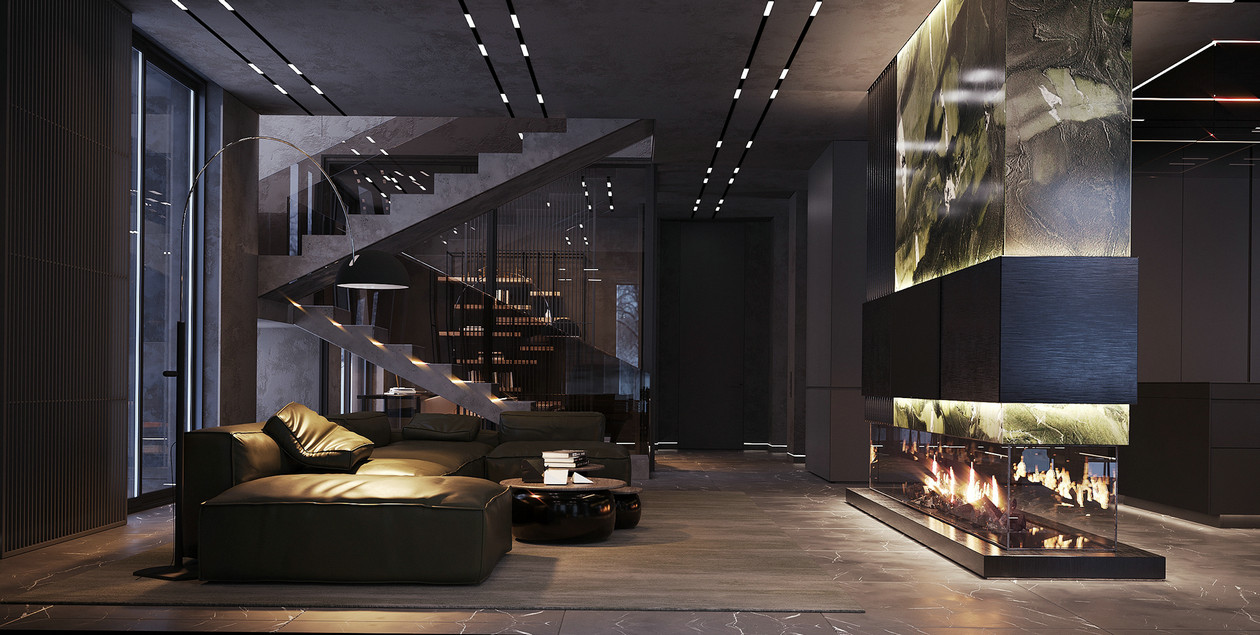 氛围感爆棚的居住空间设计-15