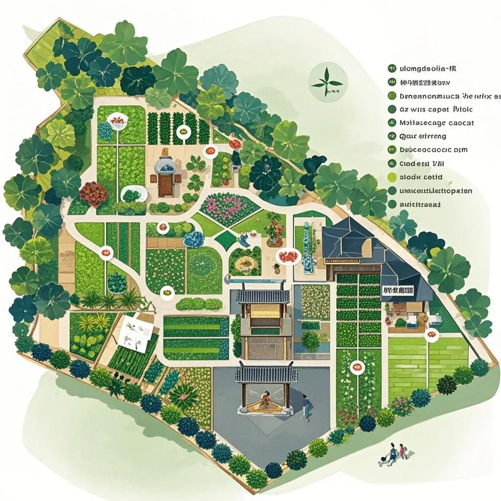 南方城市近郊100亩中草药农文旅规划设计建造与运营-213