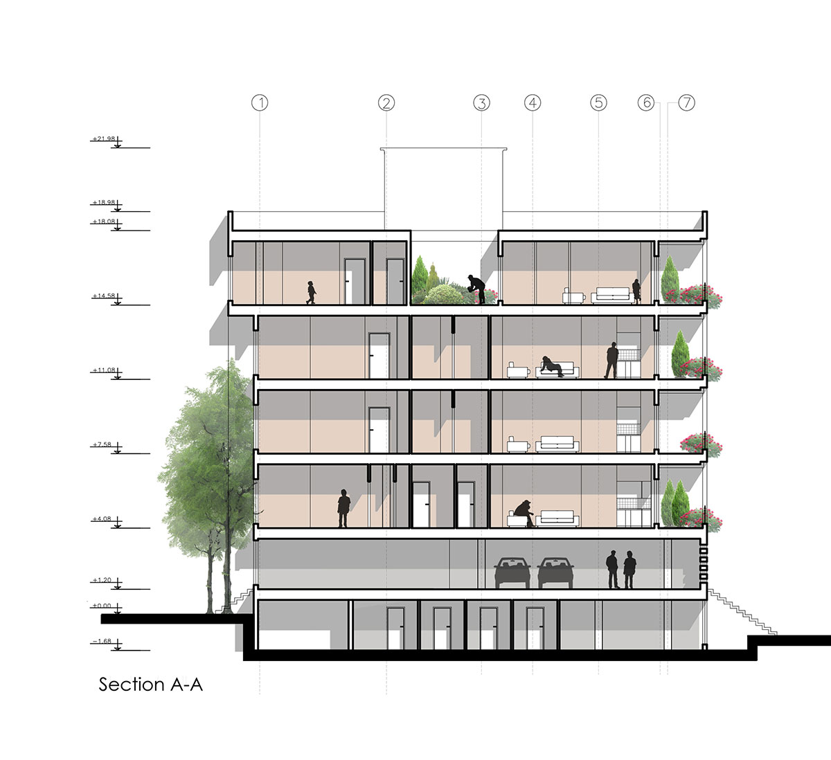 德黑兰 haghighi 公寓丨伊朗德黑兰丨德黑兰当地的 boozhgan 事务所-33