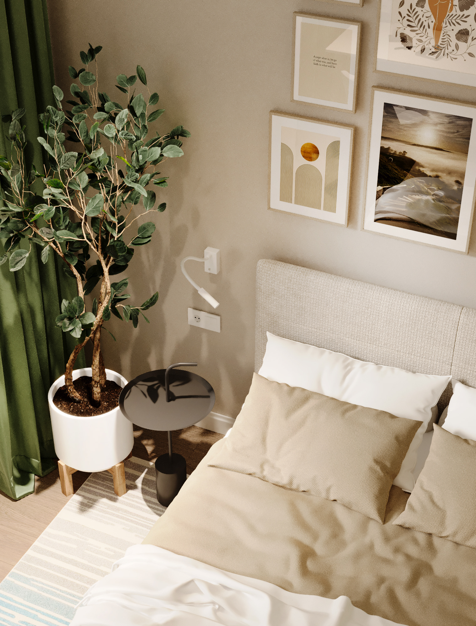 37㎡出租公寓设计丨俄罗斯莫斯科丨Kate Sirotkina-10