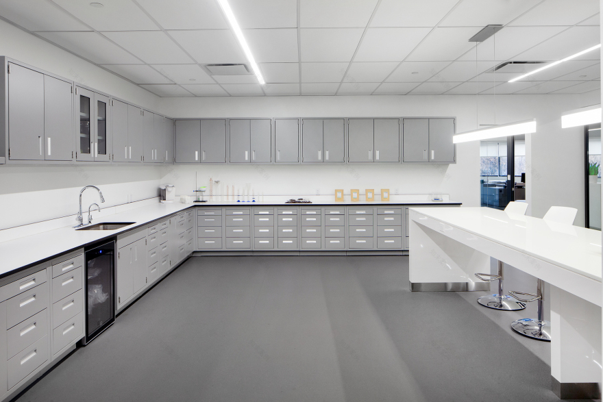 八角形建筑中的动态实验室与办公空间-14