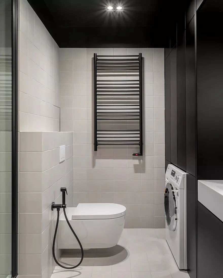 黑白魅力 · 120㎡艺术空间设计丨Alexandra Burmistrova-24