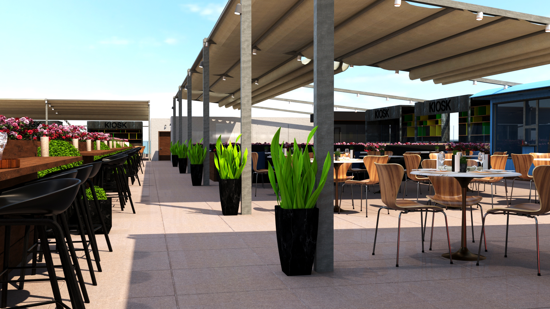 Watanya Gas station Roof-1