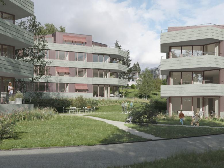 Wohnüberbauung Neuwiesen 住宅综合体丨瑞士-0