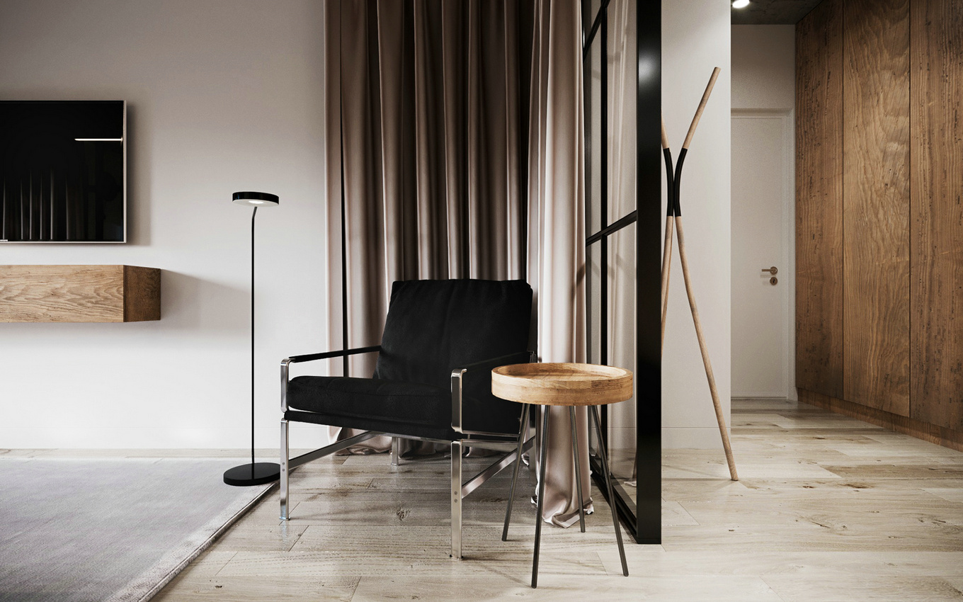 俄罗斯工业风小户型公寓-9